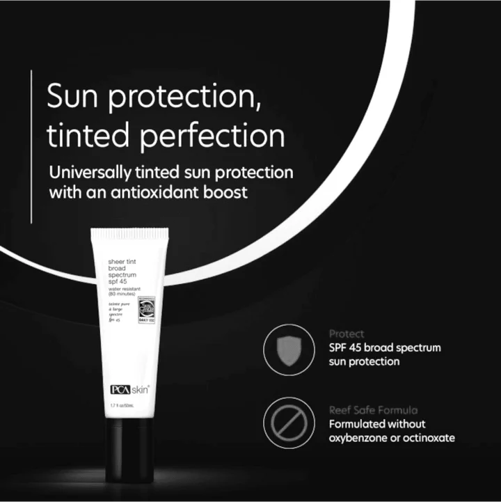 PCA Skin Sheer Tint Broad Spectrum SPF45 - Image 3